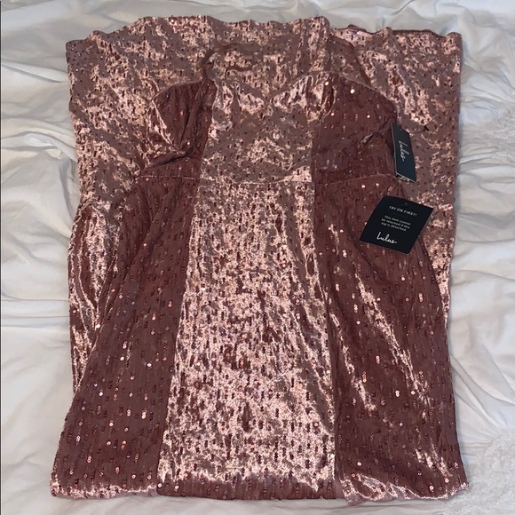 Lulus sequin maxi dress - Picture 4 of 7